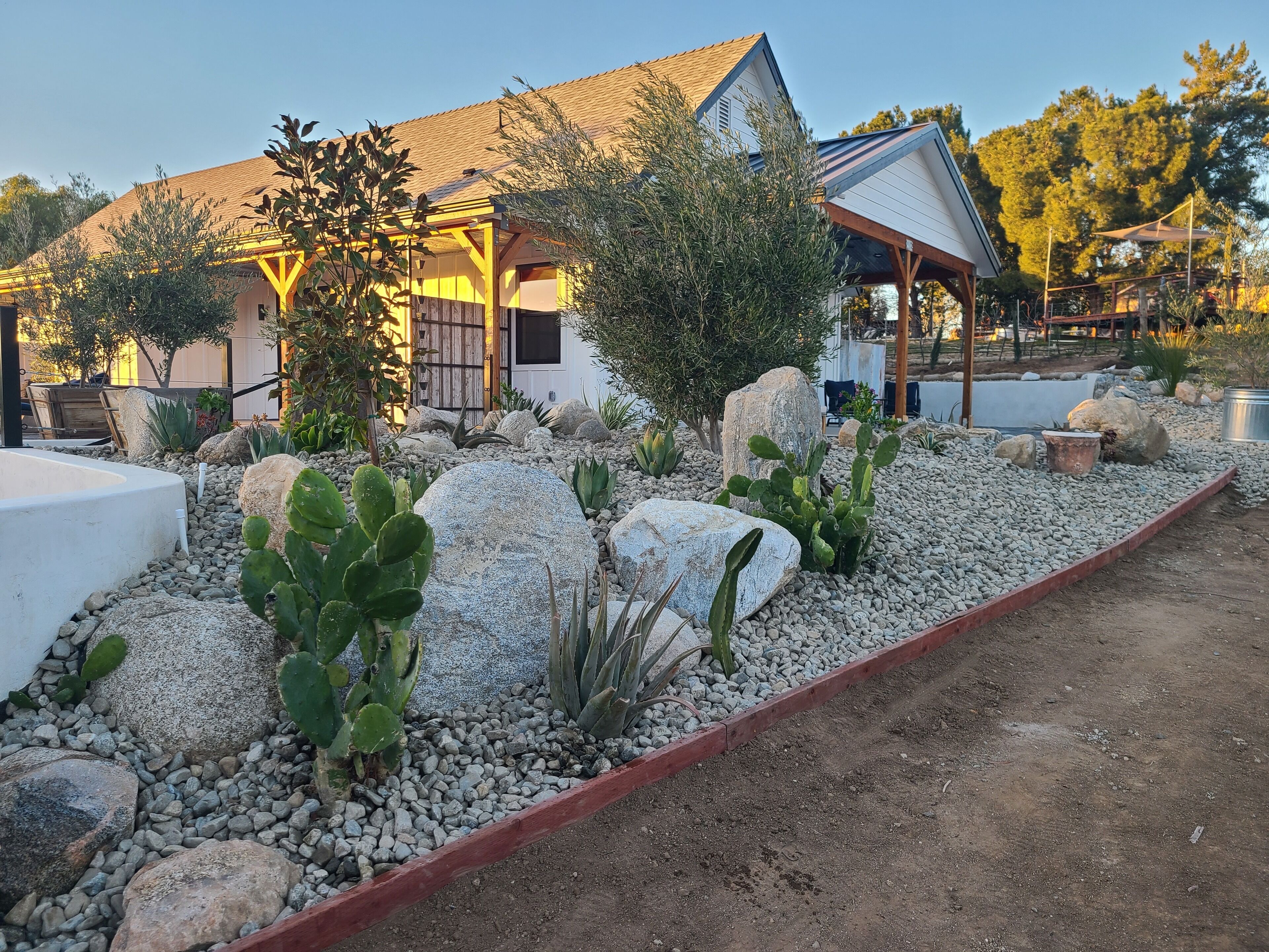 Enceinte de l’hébergement
