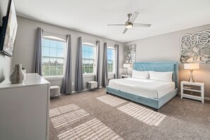 7 bedrooms, iron/ironing board, WiFi, bed sheets