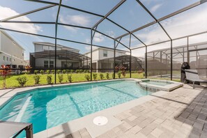 Una piscina climatizada