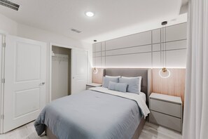 7 dormitorios, tabla de planchar con plancha, wifi y ropa de cama