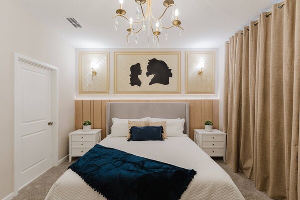 6 bedrooms, iron/ironing board, WiFi, bed sheets