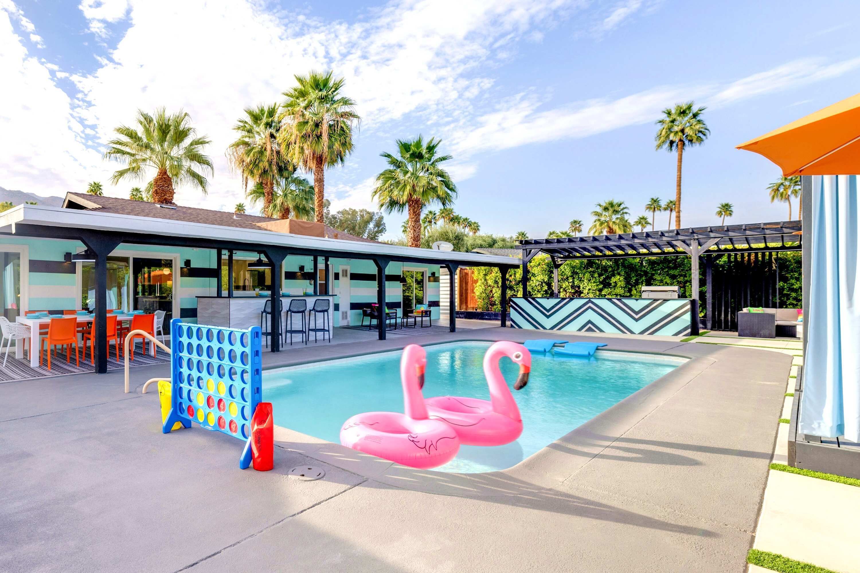 House, Multiple Beds, Pool Access, Mountain View (Rat Pack Rendezvous) | View from room