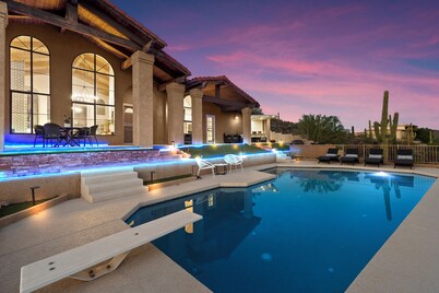Ultra Luxury Mansion on Mountain! Unbeatable Sunset Views Overlooking Phoenix!