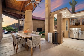 Outdoor dining