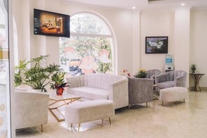 Sala de estar en el lobby