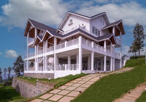 Façade de l’hébergement