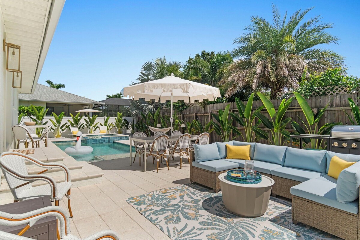 Photo 46 of LUXE: Walk to Beach - Designer 4BR w/ Pool & Spa
