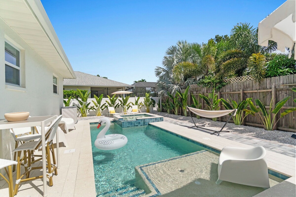 Photo 49 of LUXE: Walk to Beach - Designer 4BR w/ Pool & Spa