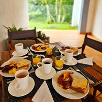 Free daily full breakfast