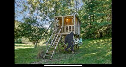 3-bedroom house in tranquil Laurelville with Swim Spa