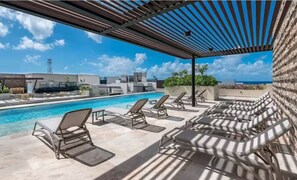 Pool - Central condo: Pool, Gym + Garage. Near 5th&beach (Playa del Carmen)
