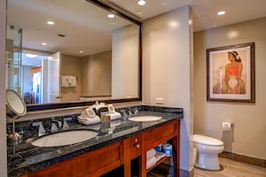 Condo (4 Bedrooms) | Bathroom | Shower, designer toiletries - Honua Kai 4 Free Rental Cars KBM Resorts Well Appointed, Magnificent Views 4 Units, 4 Bedrooms HK Ml-1730 (Kaanapali)