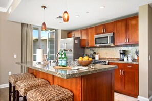 公寓客房 (4 Bedrooms) | 私人廚房 | 微波爐、焗爐、洗碗機、咖啡機/沖茶器