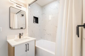 Towels, soap, toilet paper