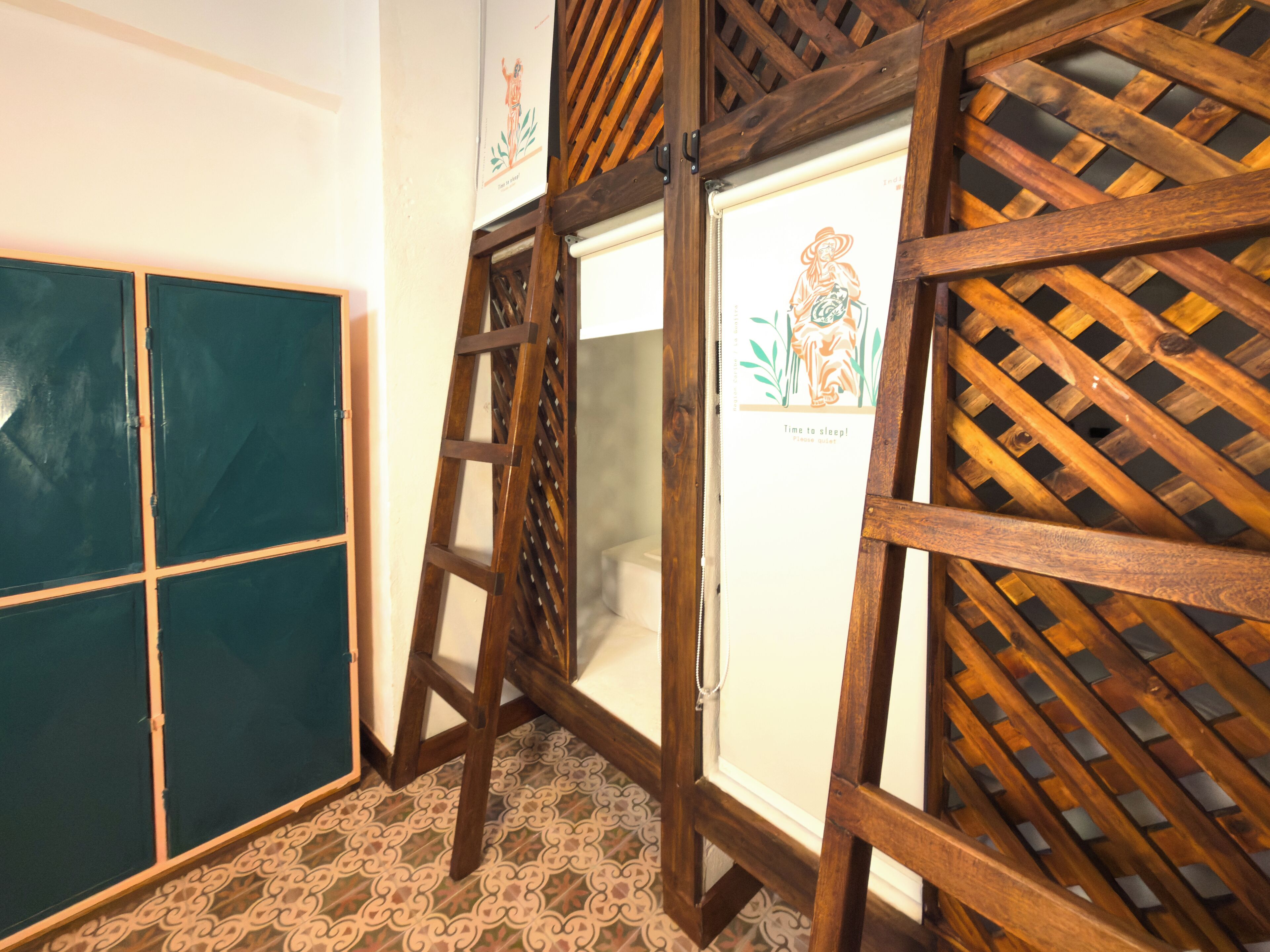 共用宿舍, 男女混合宿舍 (Mixed, Shared Bathroom, 6 beds) | 免費無線上網、床單