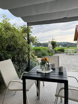 Outdoor dining - One Bedroom Apartment Marija (Lukovica)