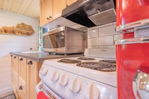 KĂŒhlschrank, Mikrowelle, Ofen, Herdplatte