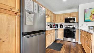 Microwave, oven, stovetop