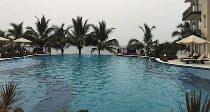 3 Bedroom Beach Front Apartment at Playa Escondida Beach Club