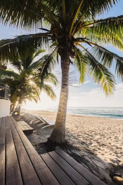 3 Bedroom Beach Front Apartment at Playa Escondida Beach Club