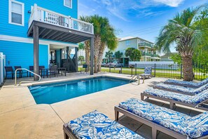 Una piscina climatizada