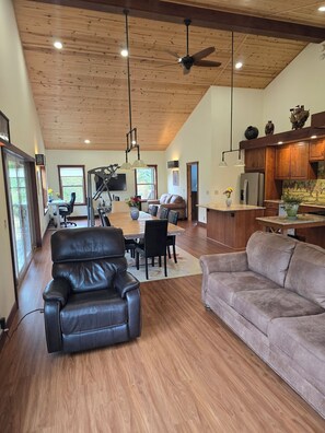 Living area - Private Anderson Valley Retreat w/ Pool & Redwood Forest Views (Philo)