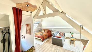 1 chambre, Wi-Fi, draps fournis