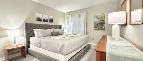 1 bedroom, iron/ironing board, travel cot, free WiFi