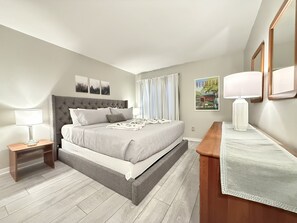 1 bedroom, iron/ironing board, travel cot, free WiFi