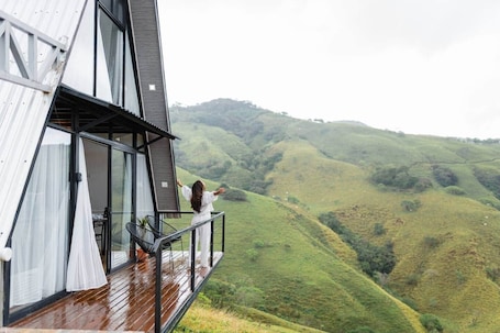 Property grounds. A-Frame House - Monteverde