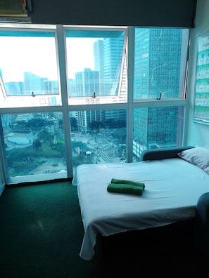 1 室のベッドルーム、WiFi、ベッドシーツ
