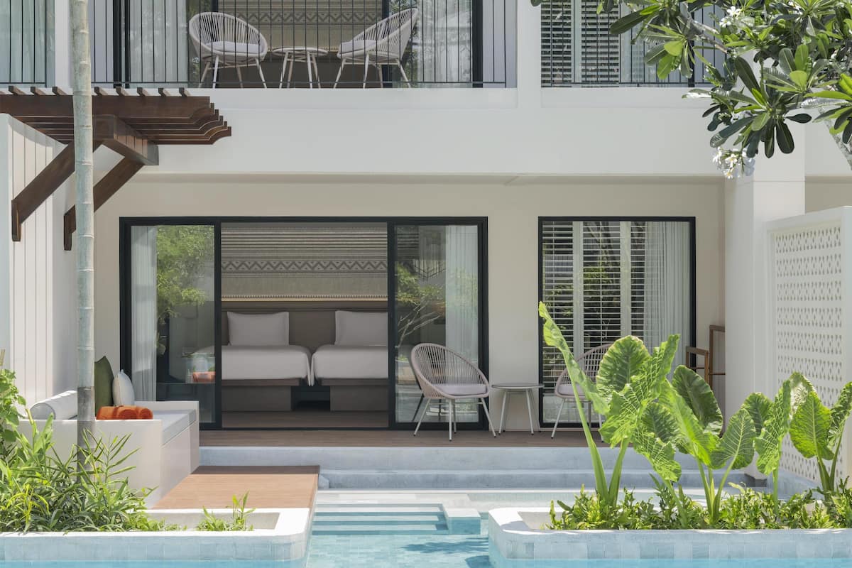 Deluxe Twin Room, Pool Access | View from room