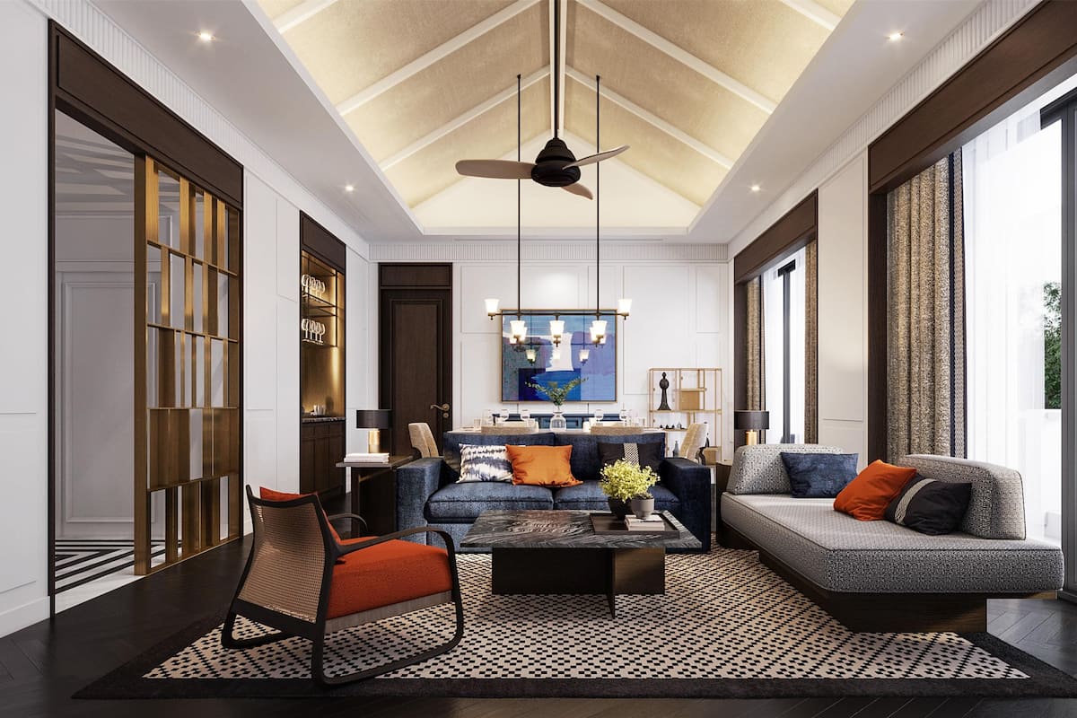 Suite Familiale, 2 chambres (Kahavadi) | Salle de séjour