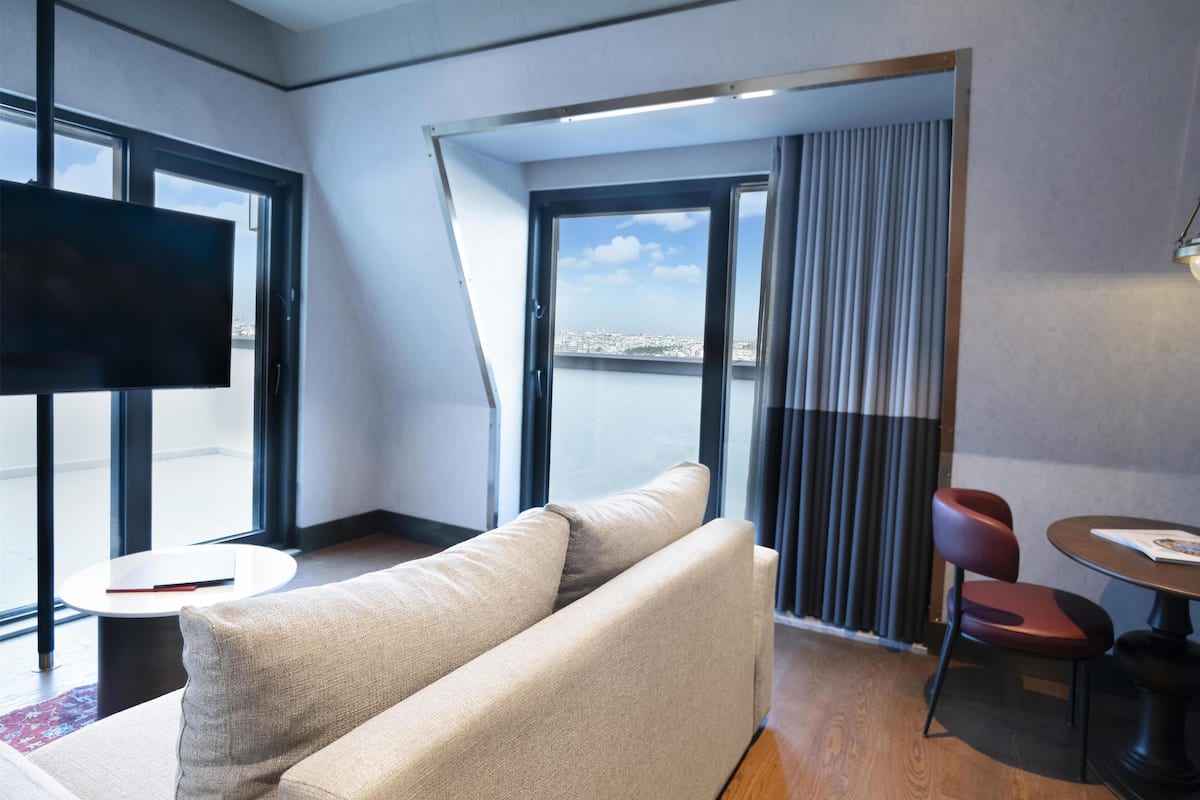 Suite, 1 Bedroom, Terrace | Living area