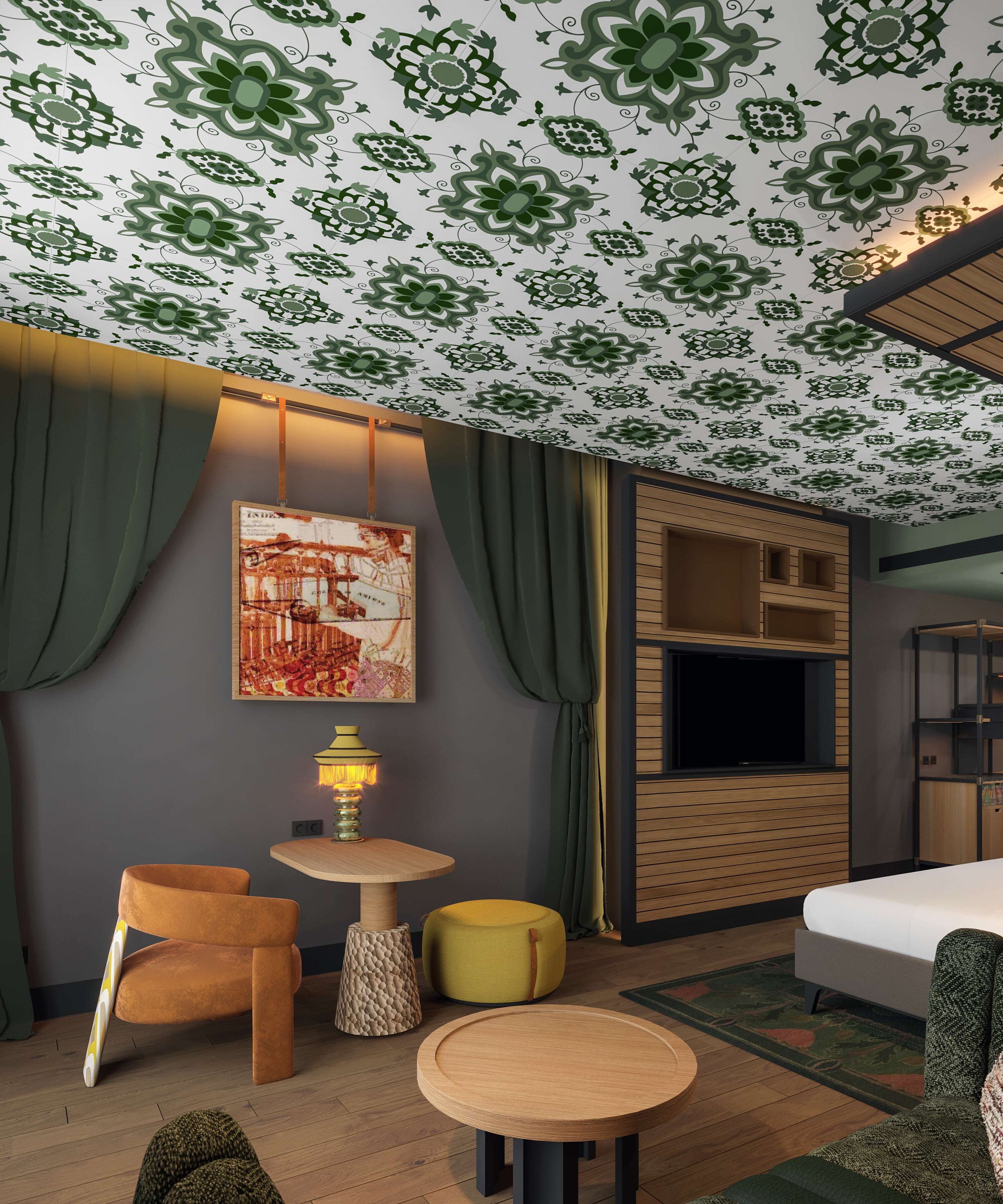 Minibar, in-room safe, desk, soundproofing