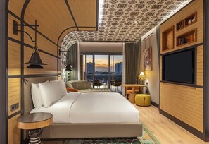 Deluxe Suite, 1 Bedroom, Terrace | Minibar, in-room safe, desk, soundproofing - Canopy By Hilton Izmir Bomonti (Izmir)