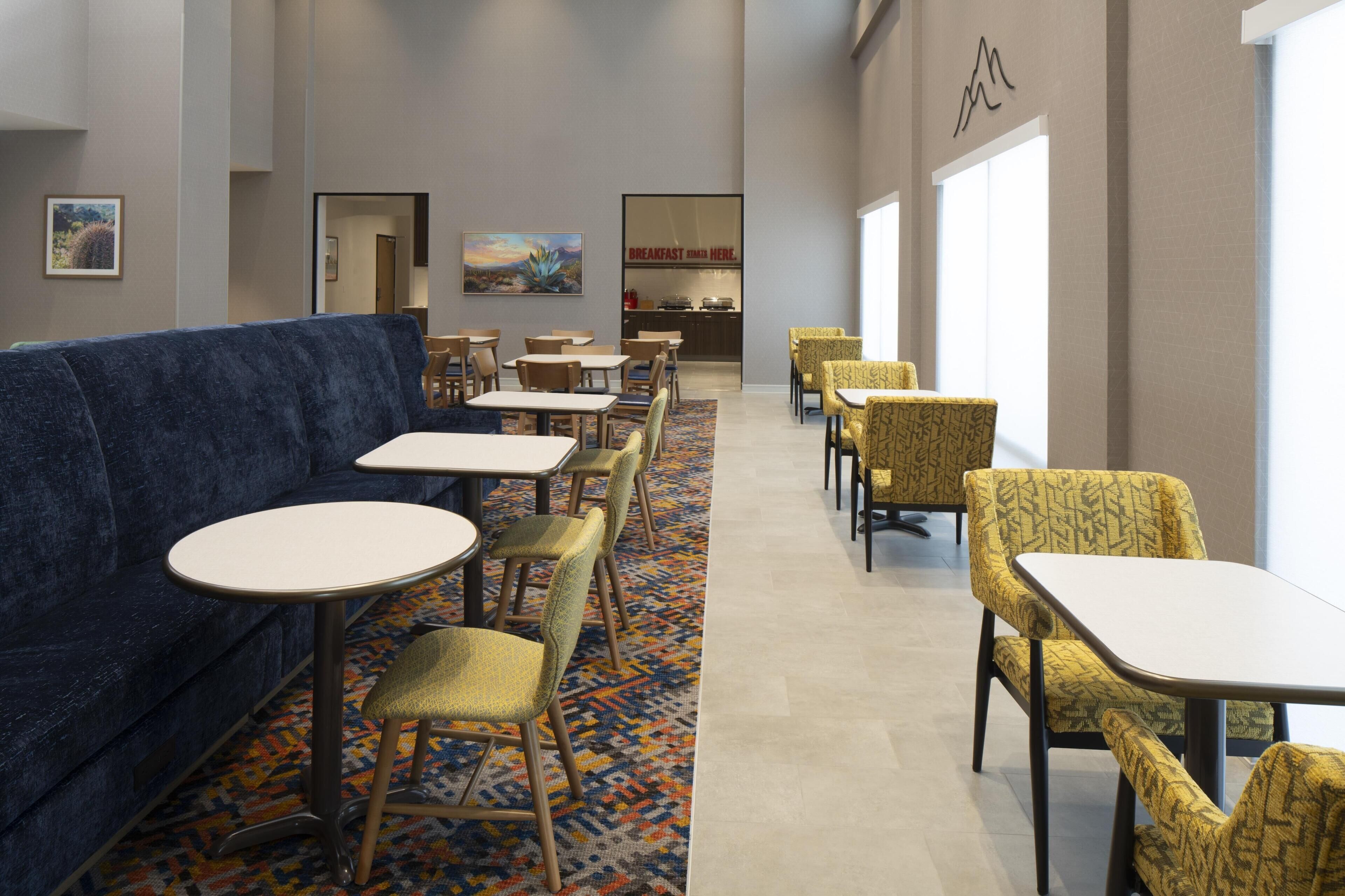 Breakfast area