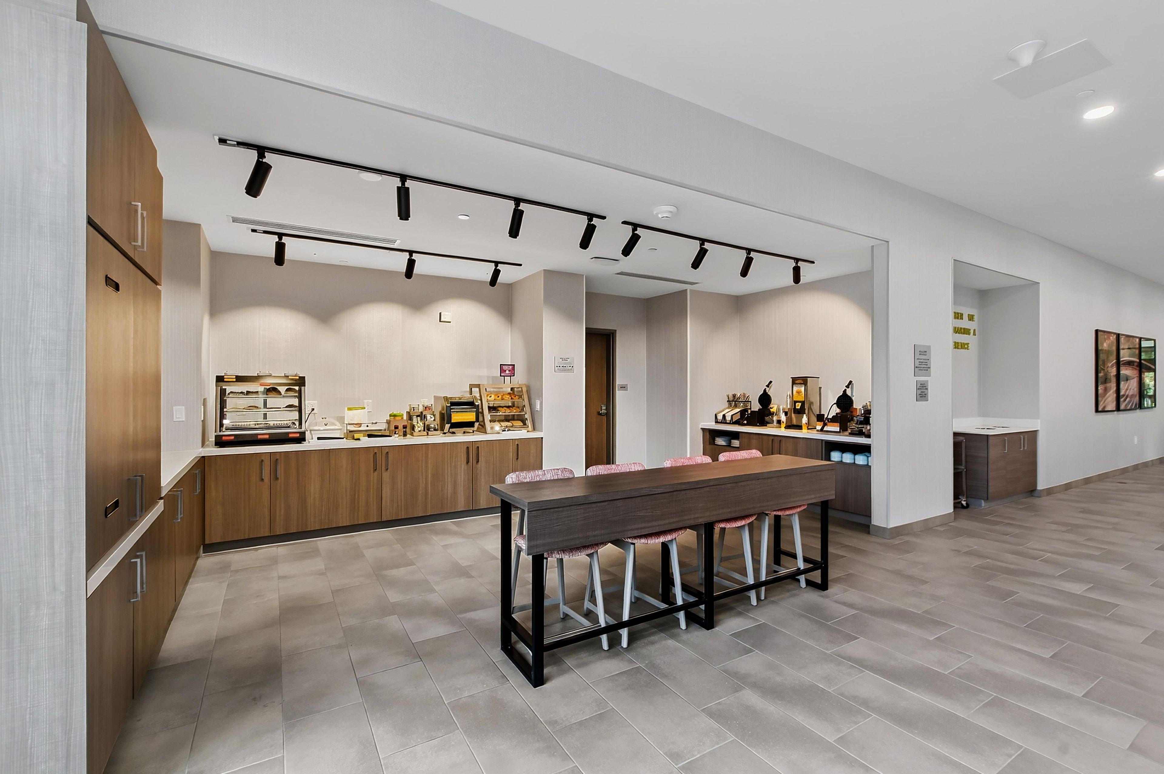 Breakfast area