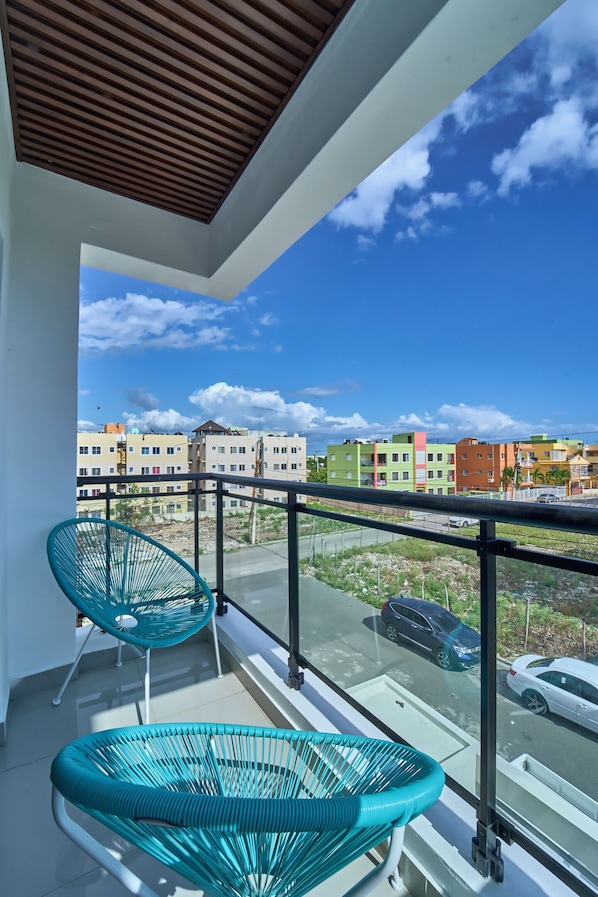 Apartamento Confort | Terraza o patio