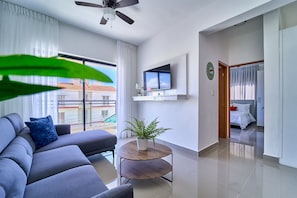 Apartamento superior | Área de estar