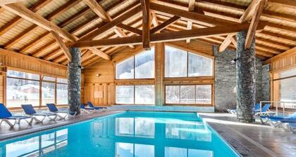 Serre Chevalier 3 PiĂšces a - 300 m des pistes Vue Riviere.