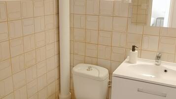 SĂšche-cheveux, serviettes fournies, savon, papier toilette