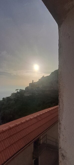 Blick von der Unterkunft