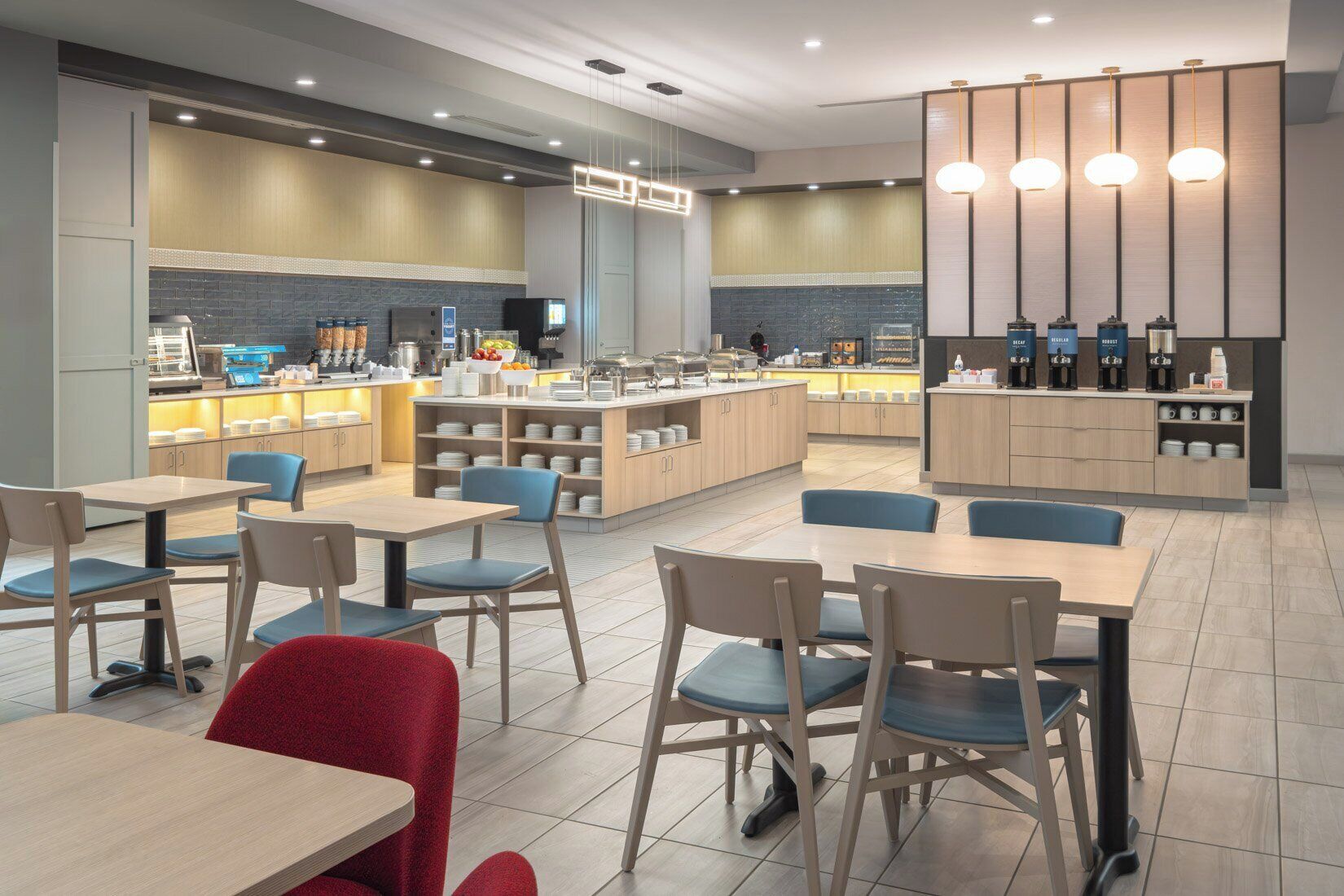 Breakfast area