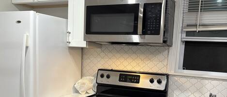 Microwave, oven, stovetop