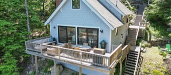 Lake Front Cabin with Private Dock & Amazing Views