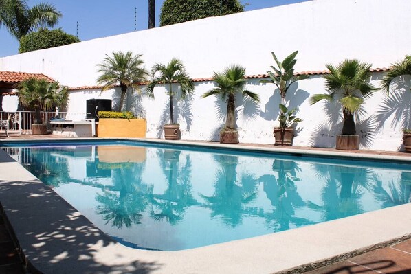 Alberca al aire libre 