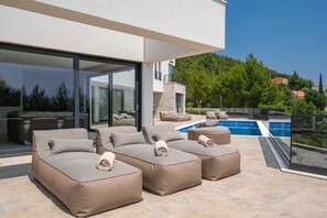 Beheizter Pool