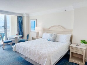 Iron/ironing board, Internet, bed sheets - The Coastal | Ocean Views | 12th Floor Studio (Daytona Beach)