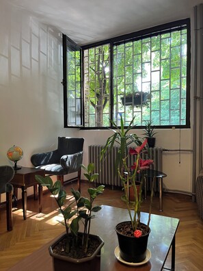 Living room - Chillton Hostel (Belgrade)